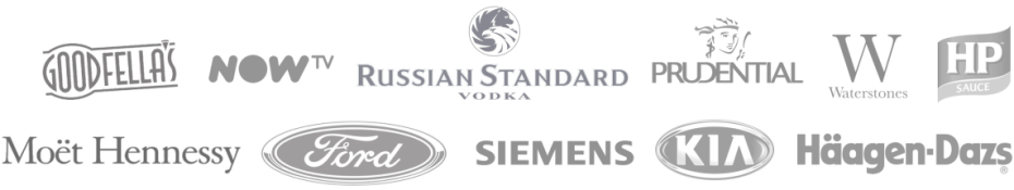 logos of the companies Paul Butler has done design work for